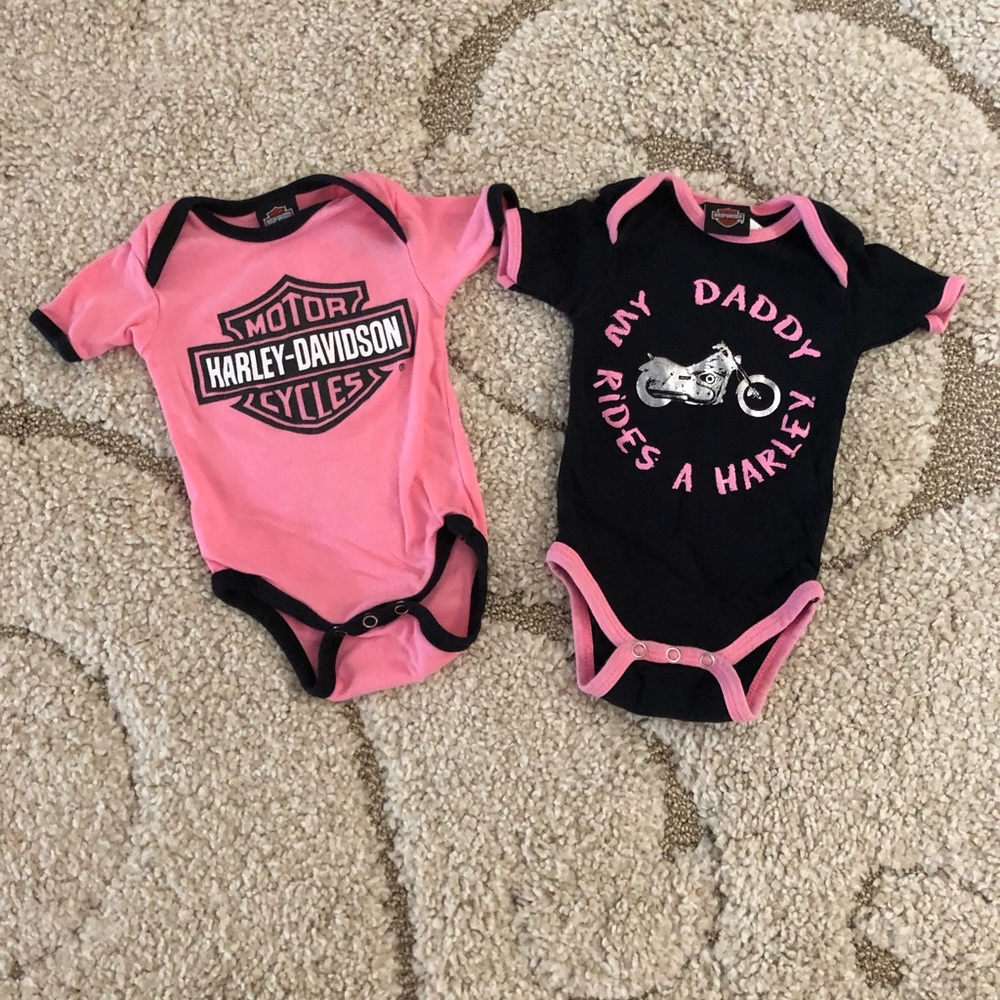Harley Davidson onesies